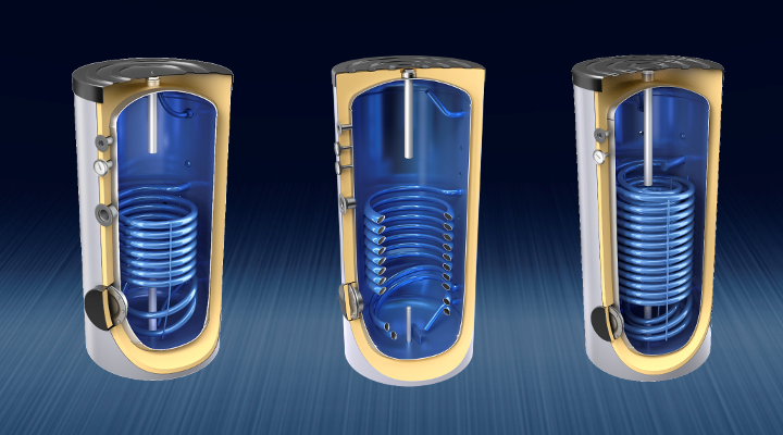 Emaillierte Warmwasserspeicher<br />Trinkwasserspeicher und Solarspeicher