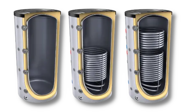 Standard Pufferspeicher Serie PWS - Warmwasserspeicher